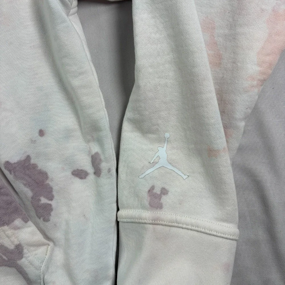 Air Jordan Hoodie Mens Medium Sport DNA Dye Pullover Sweatshirt Big Logo Jumpman